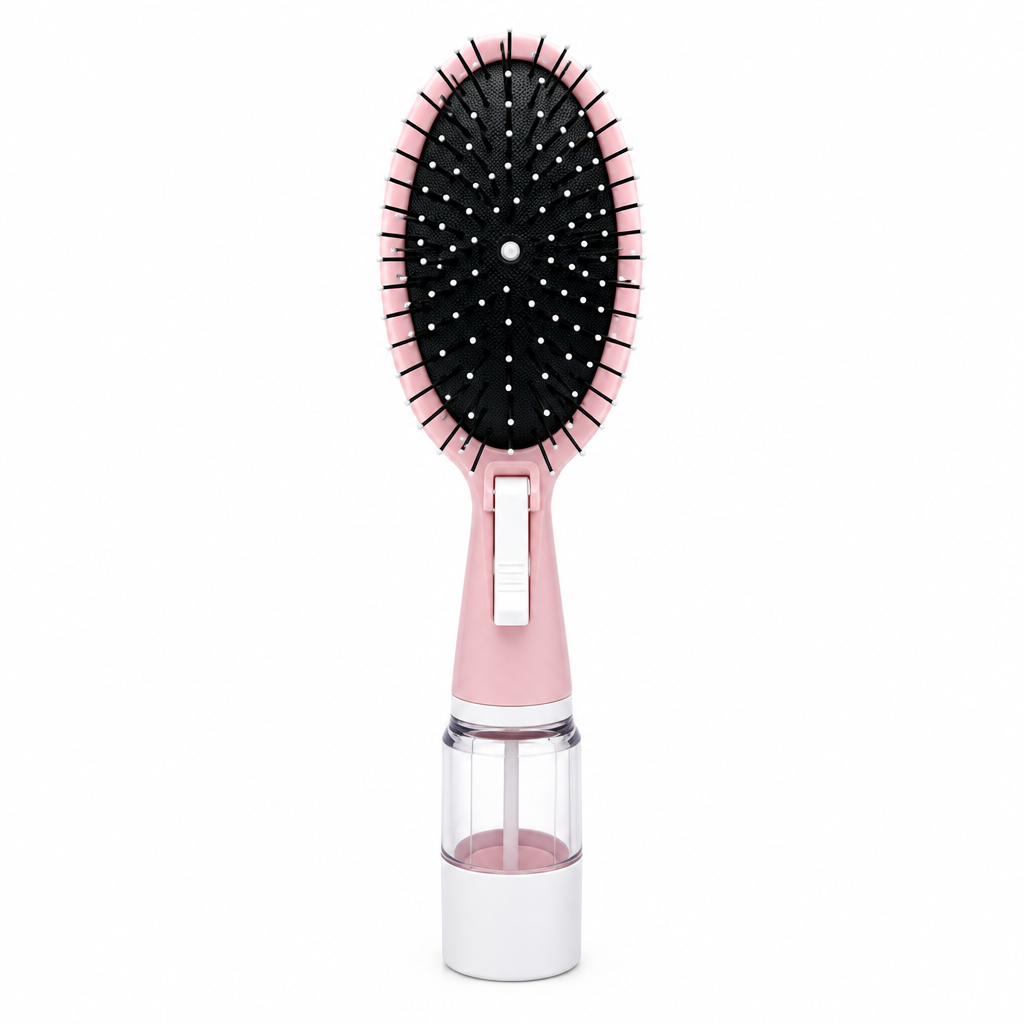Light pink brush on a square background