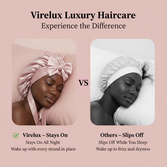 Virelux vs Others blush pink background